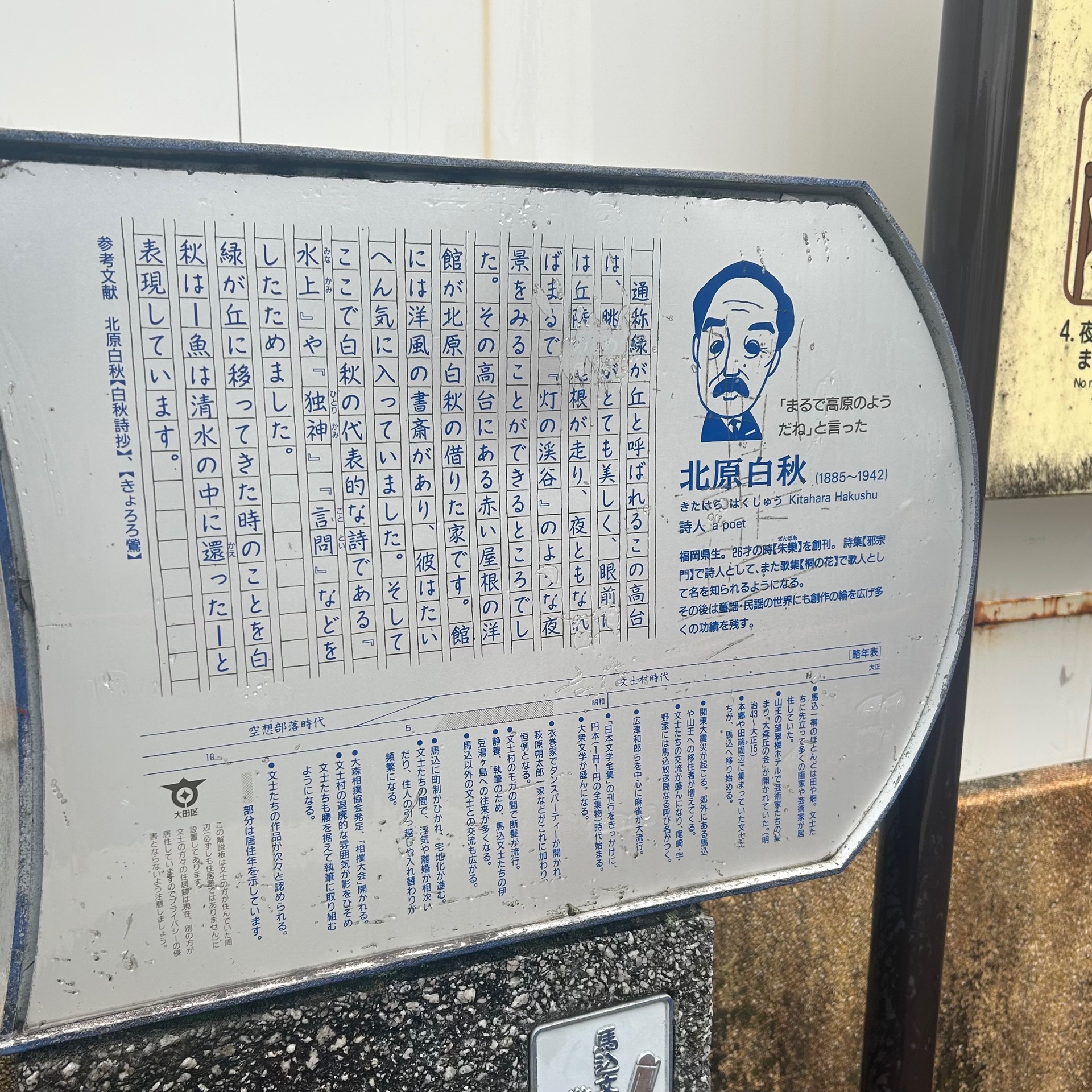 馬込文学地図