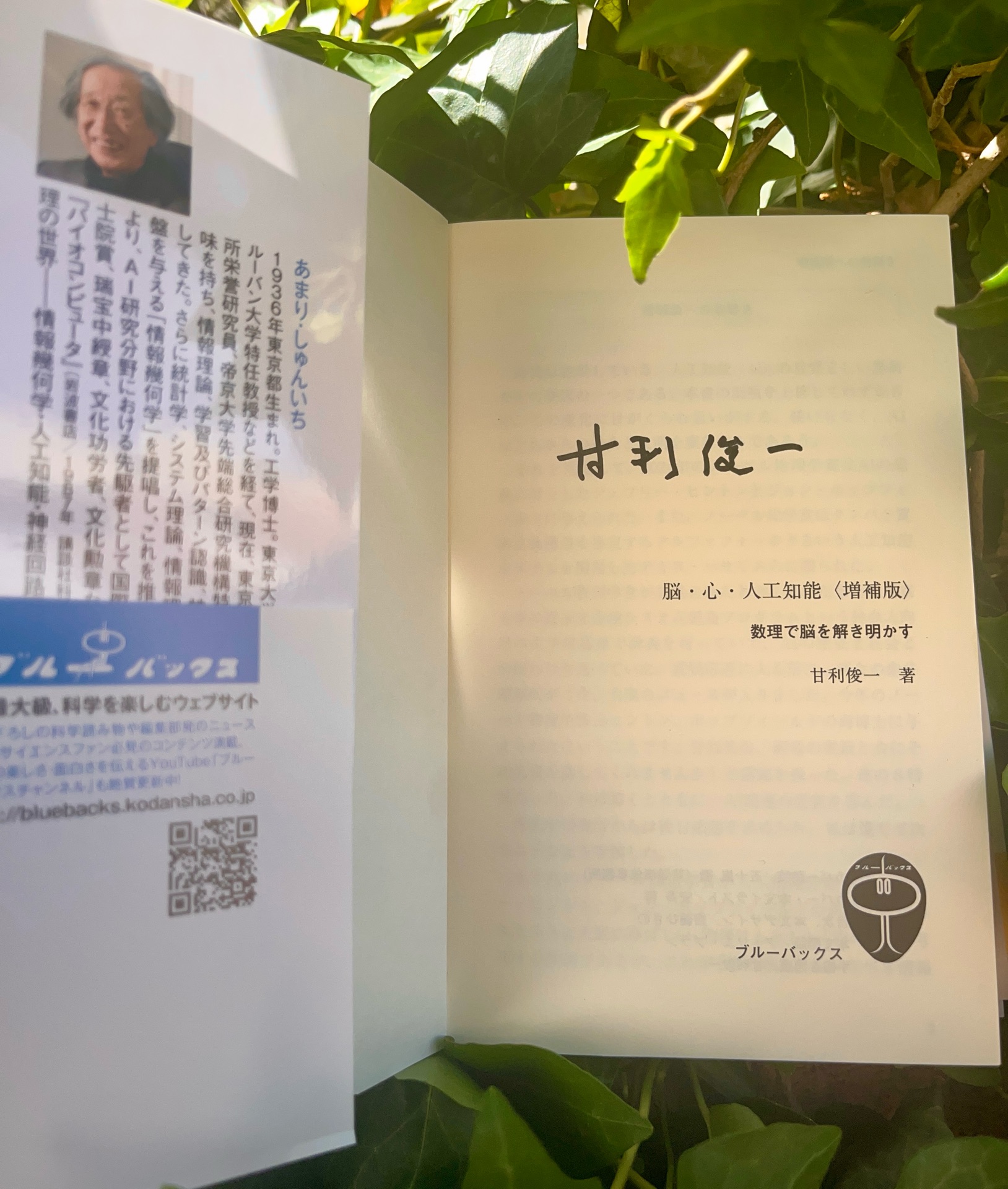 脳・心・人工知能〈増補版〉　数理で脳を解き明かす