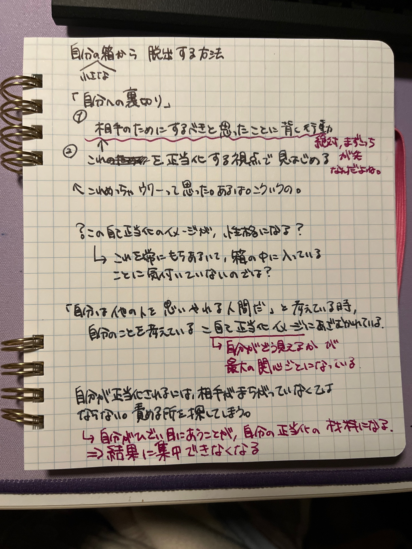 自分の小さな「箱」から脱出する方法