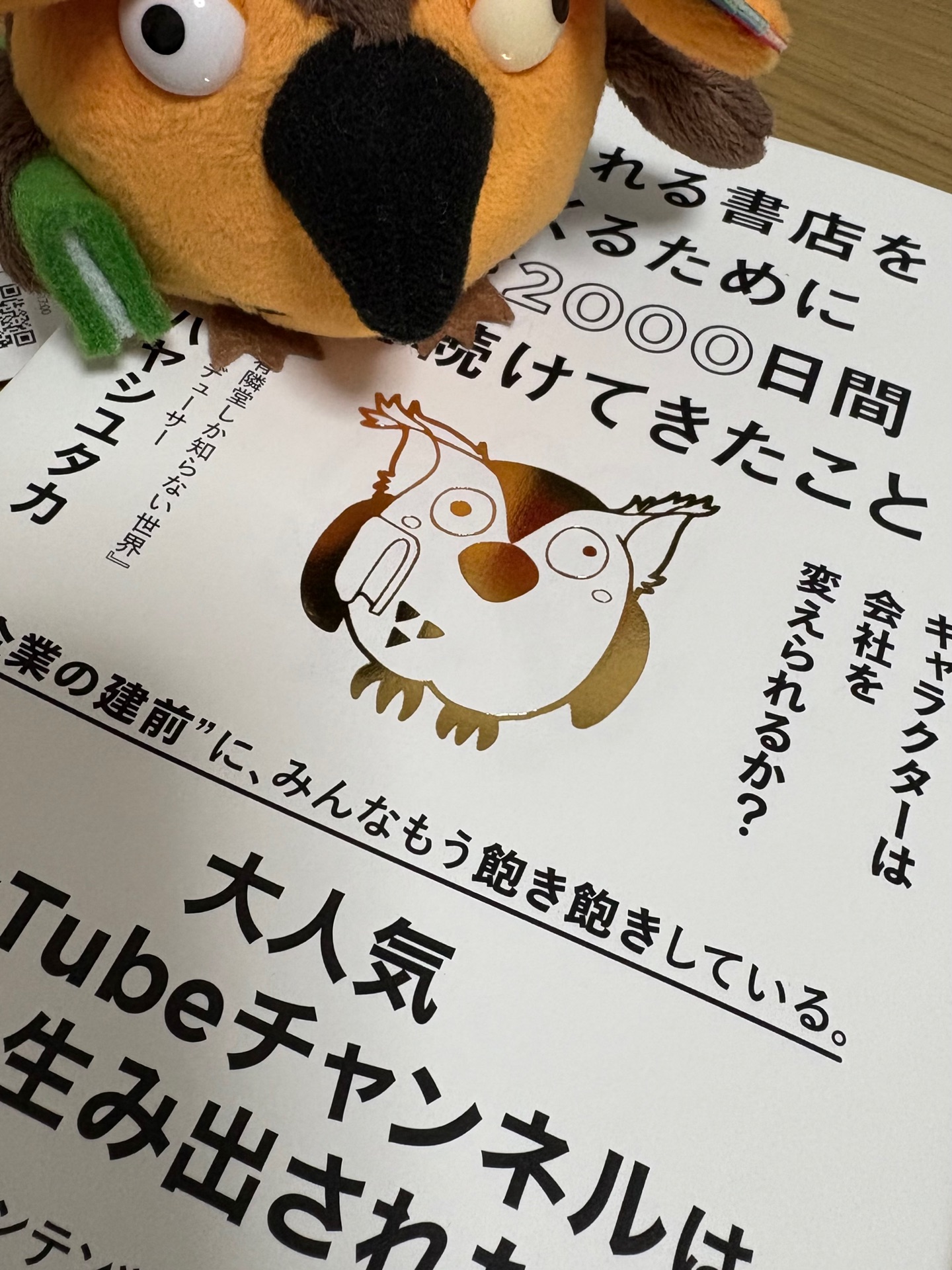 愛される書店をつくるために僕が2000日間考え続けてきたこと　キャラクターは会社を変えられるか？