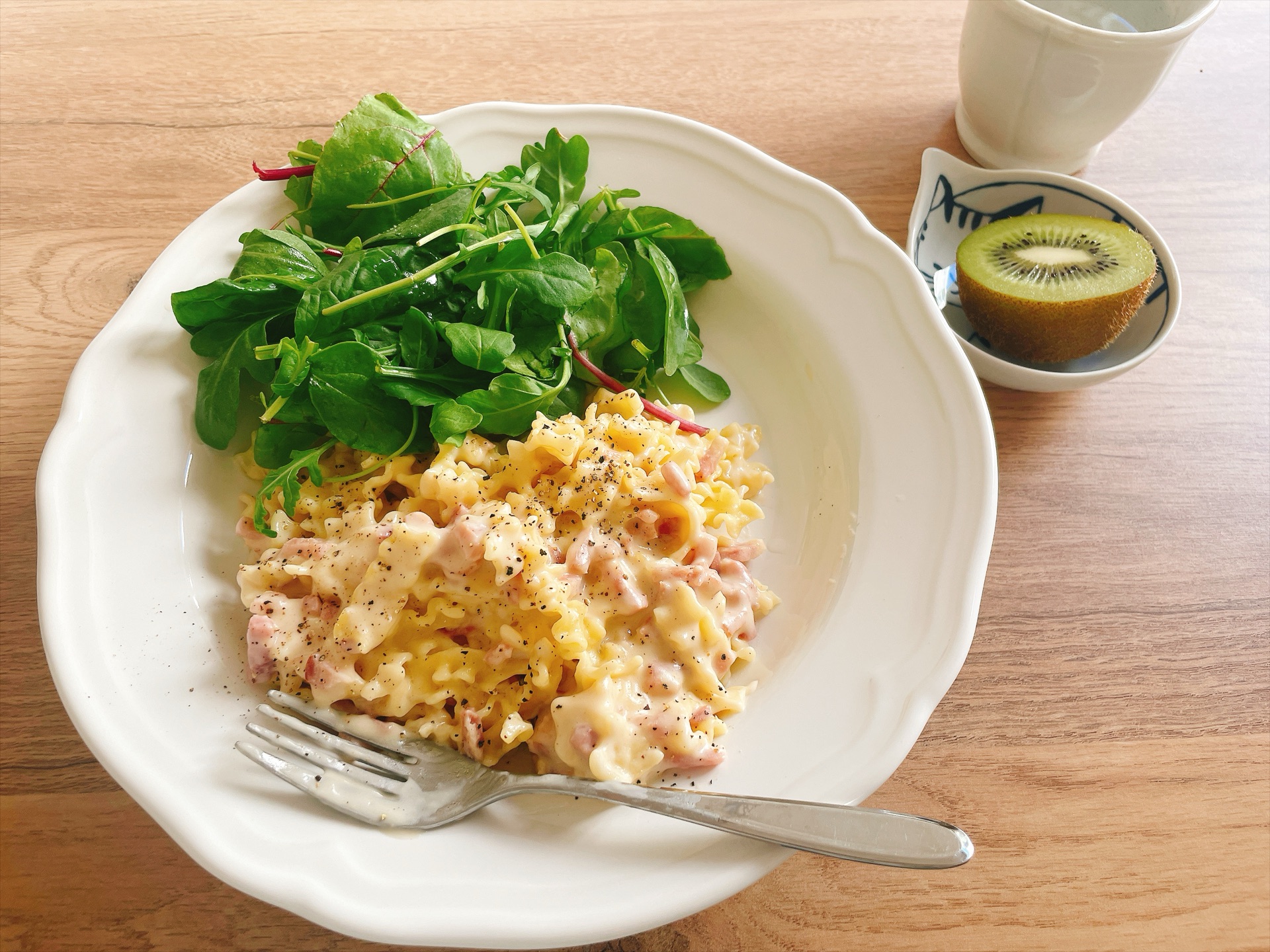 自分のために料理を作る