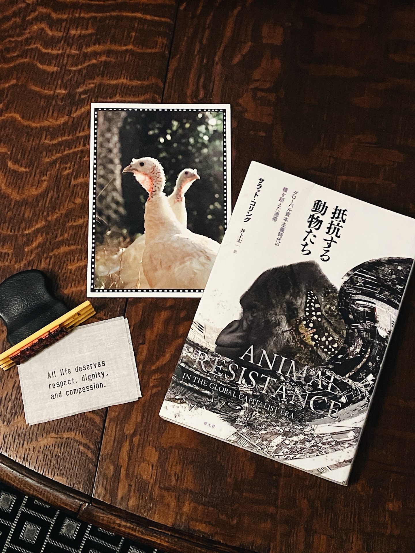 抵抗する動物たち