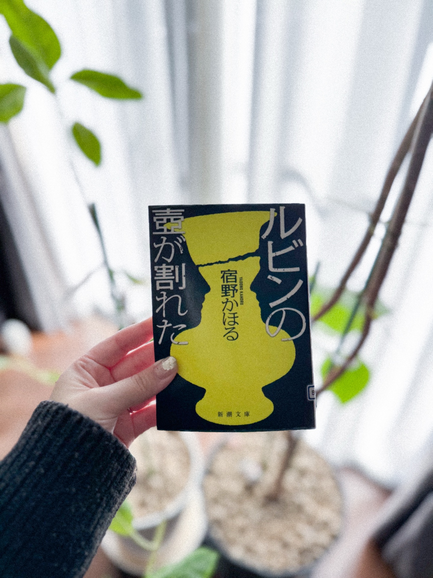 ルビンの壺が割れた