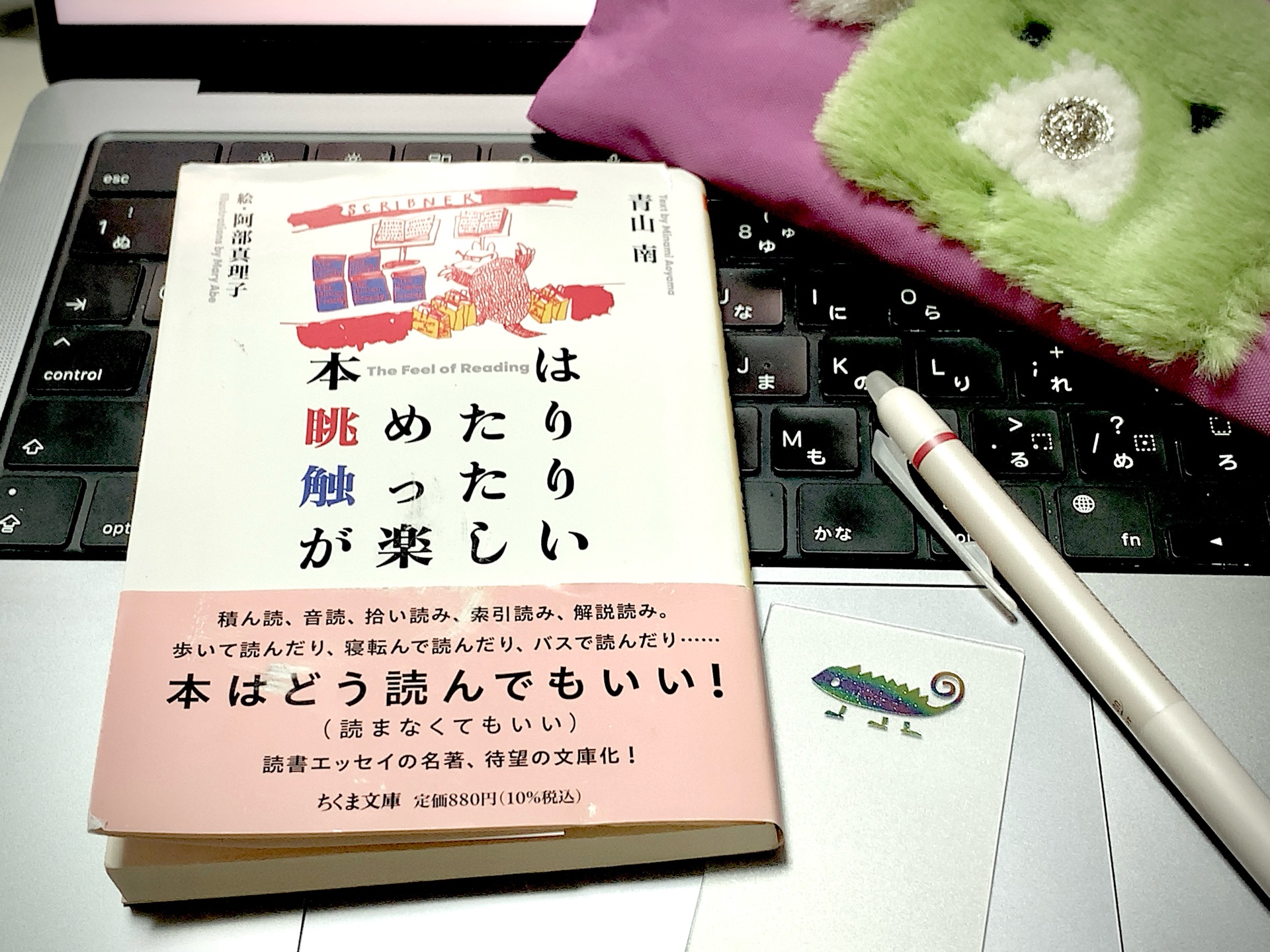 本は眺めたり触ったりが楽しい