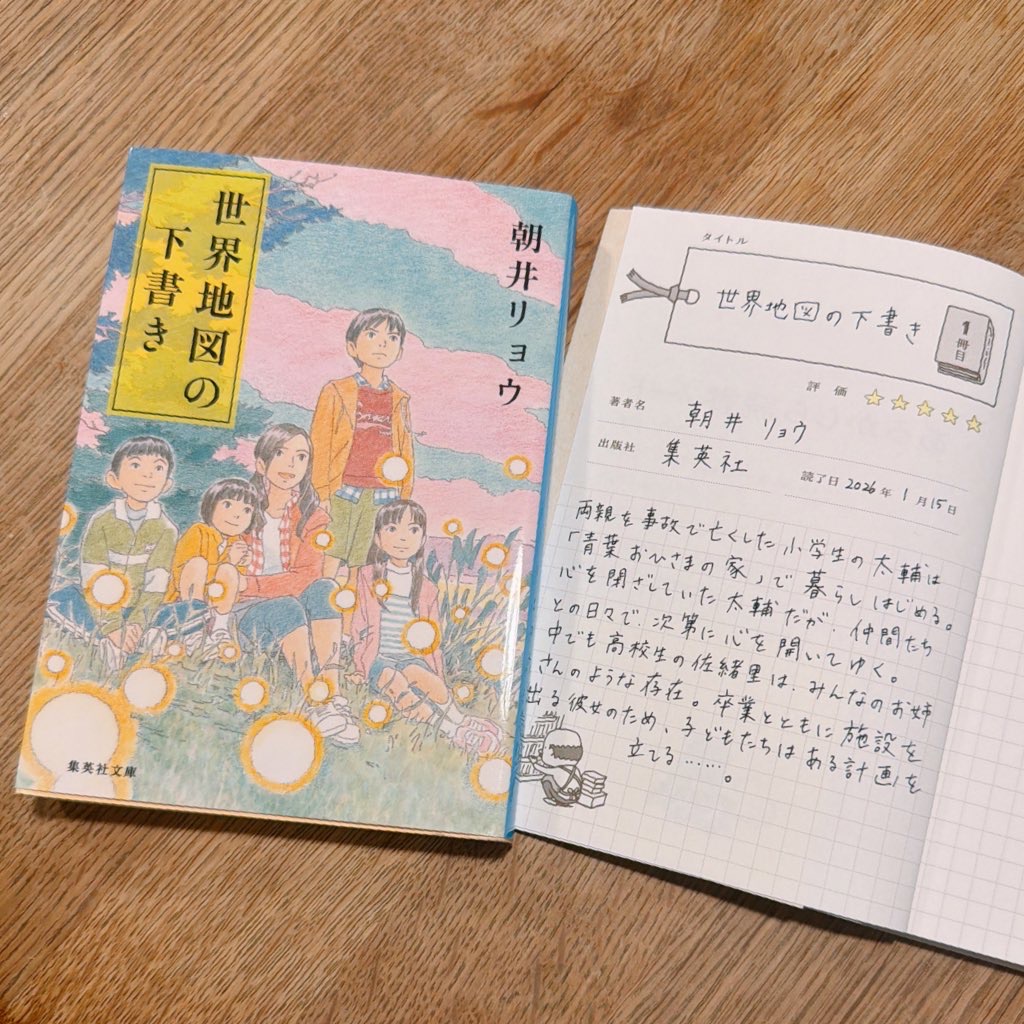 世界地図の下書き