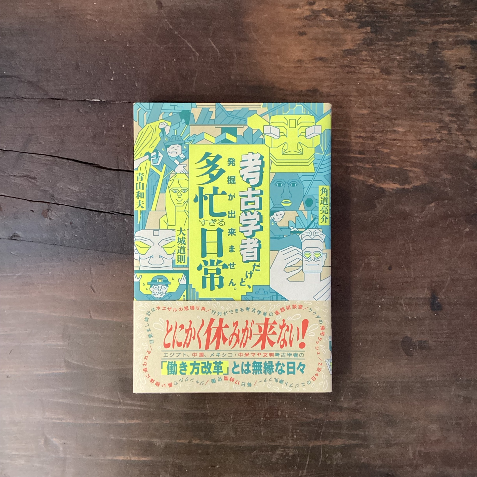 考古学者だけど、発掘が出来ません。 多忙すぎる日常