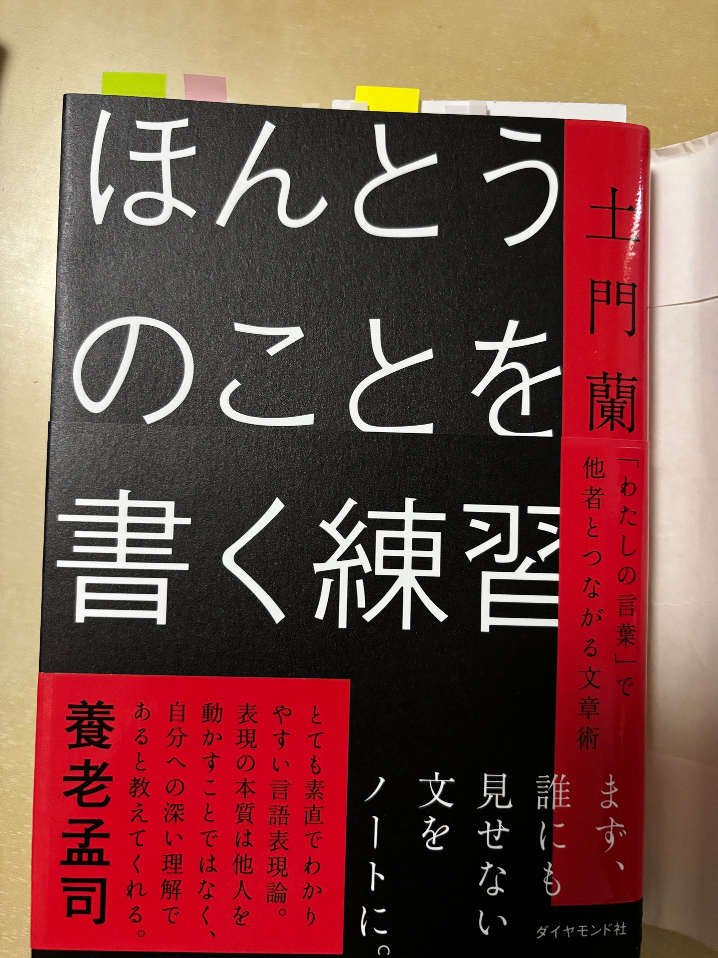 ほんとうのことを書く練習