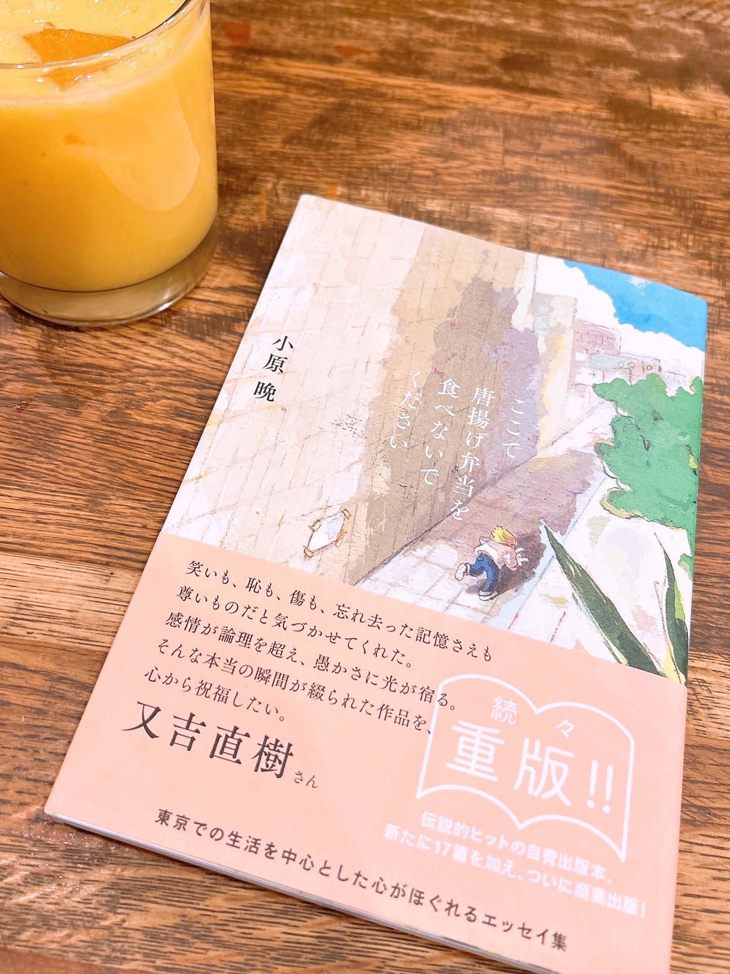 ここで唐揚げ弁当を食べないでください