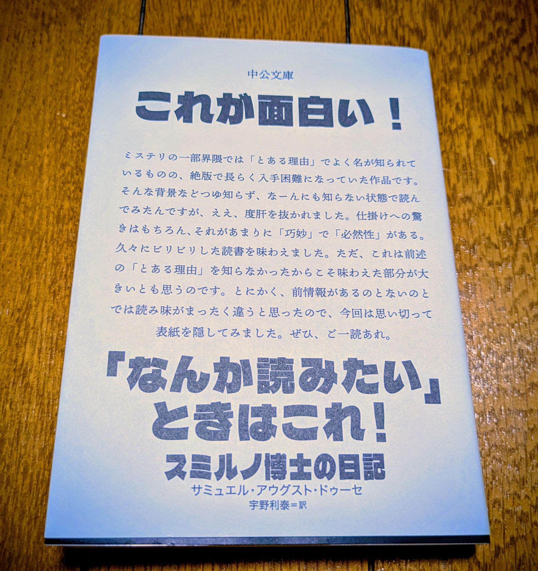 スミルノ博士の日記