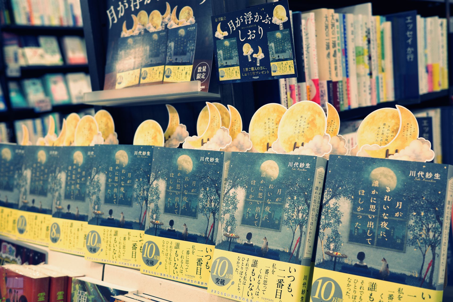 月がきれいな夜に、誰かに思い出してほしかった