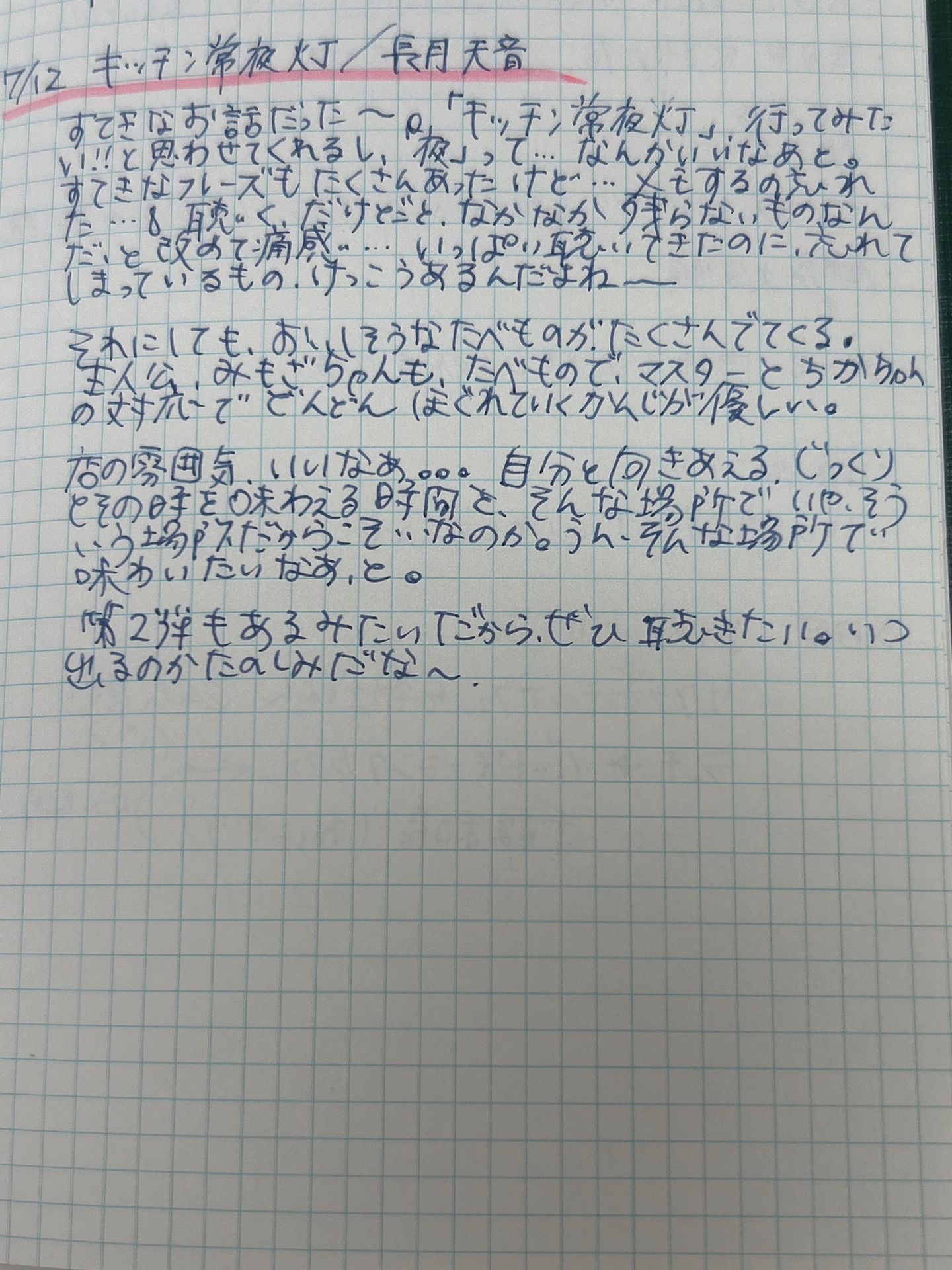 キッチン常夜灯