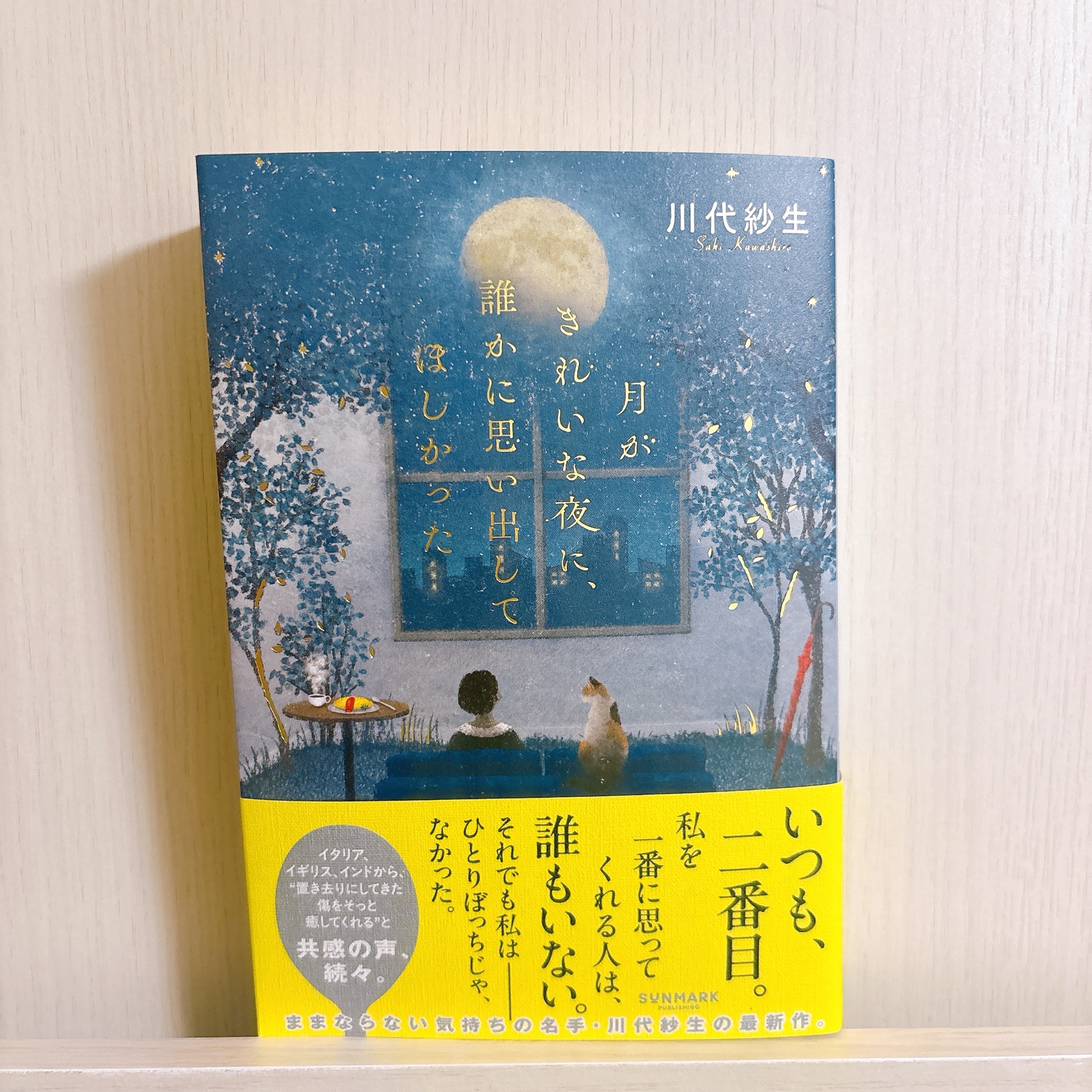 月がきれいな夜に、誰かに思い出してほしかった