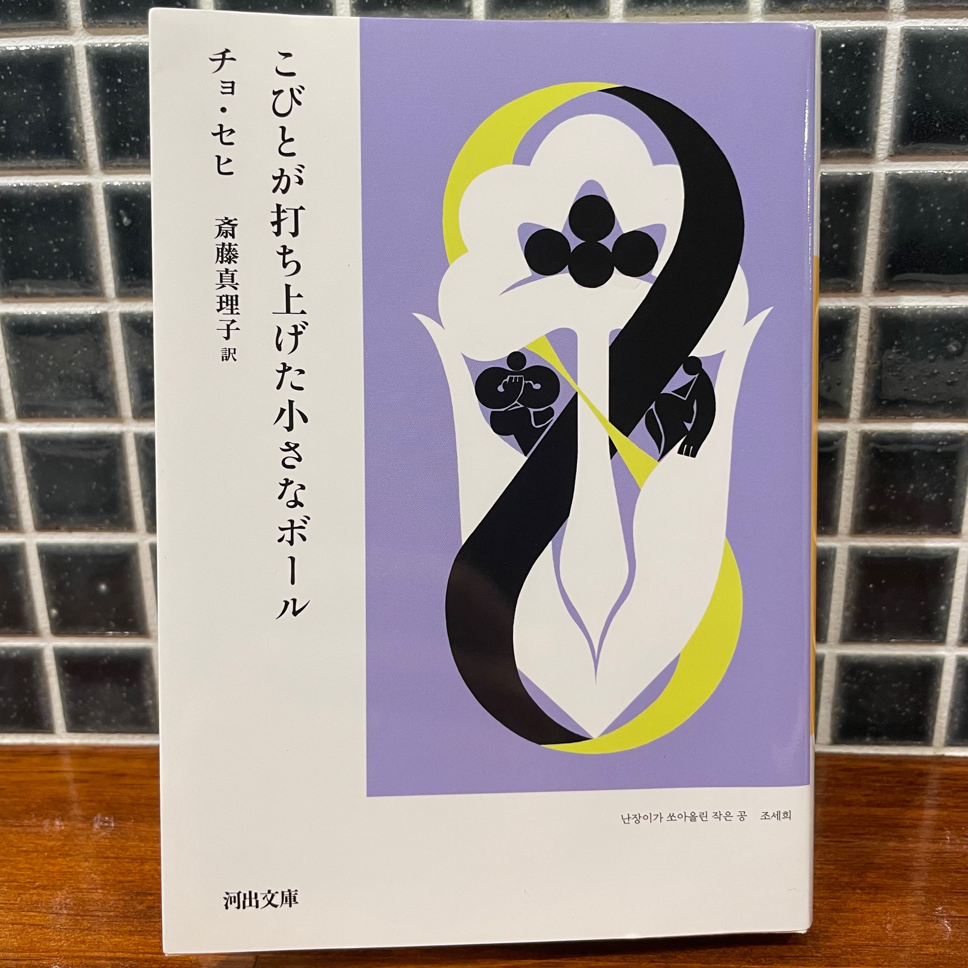 こびとが打ち上げた小さなボール