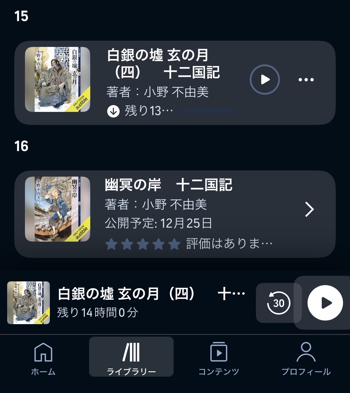 幽冥の岸 十二国記