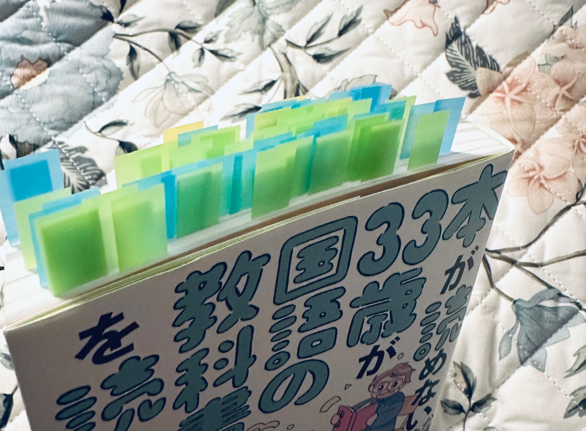 本が読めない33歳が国語の教科書を読む