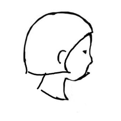 丸顔